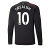 Herren Fußballbekleidung Manchester City Jack Grealish #10 Auswärtstrikot 2022-23 Langarm